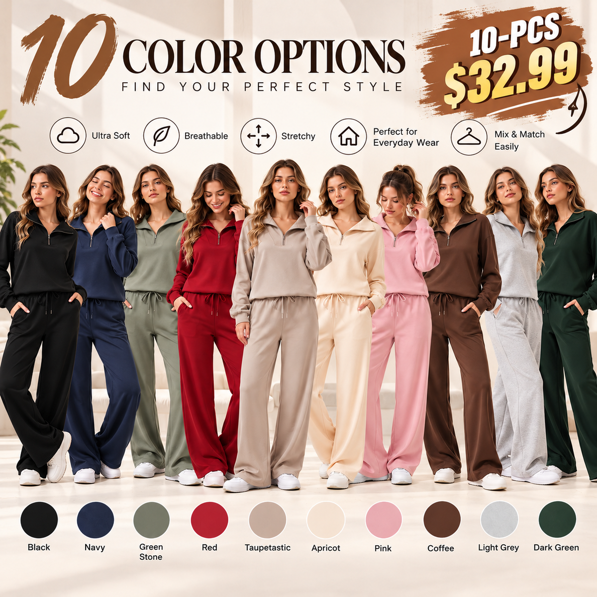 Women's 2-Piece Thin Sports Gym Outfits