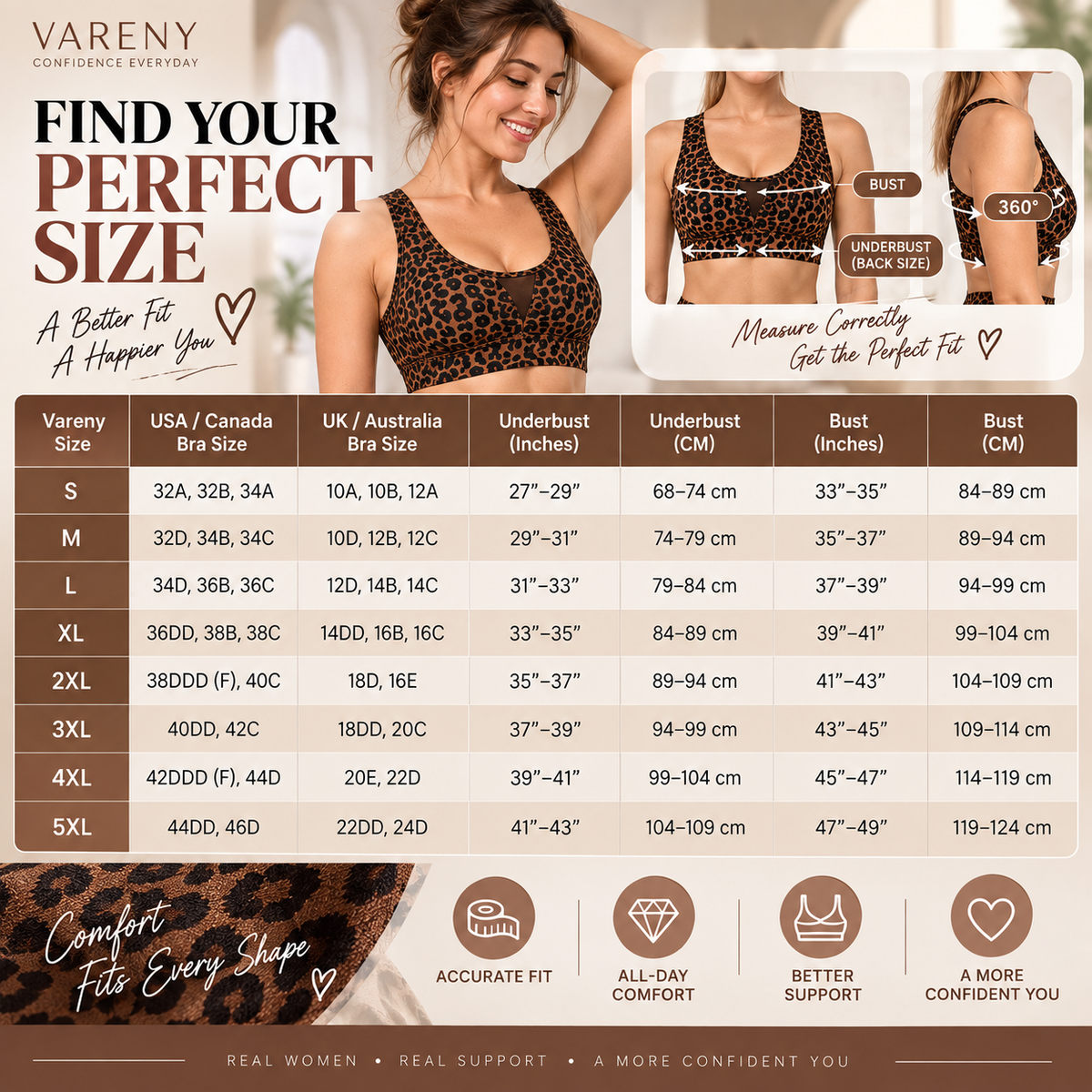 🔥LAST DAY 49% OFF - ✨ Wireless Posture Support Bra with Easy Front Closure 🖤