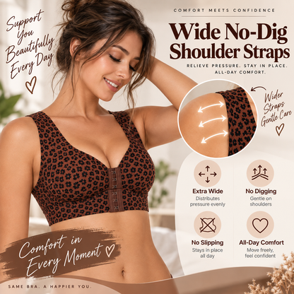 🔥LAST DAY 49% OFF - ✨ Wireless Posture Support Bra with Easy Front Closure 🖤