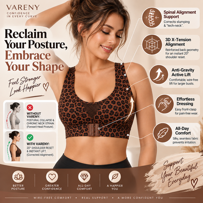 🔥LAST DAY 49% OFF - ✨ Wireless Posture Support Bra with Easy Front Closure 🖤