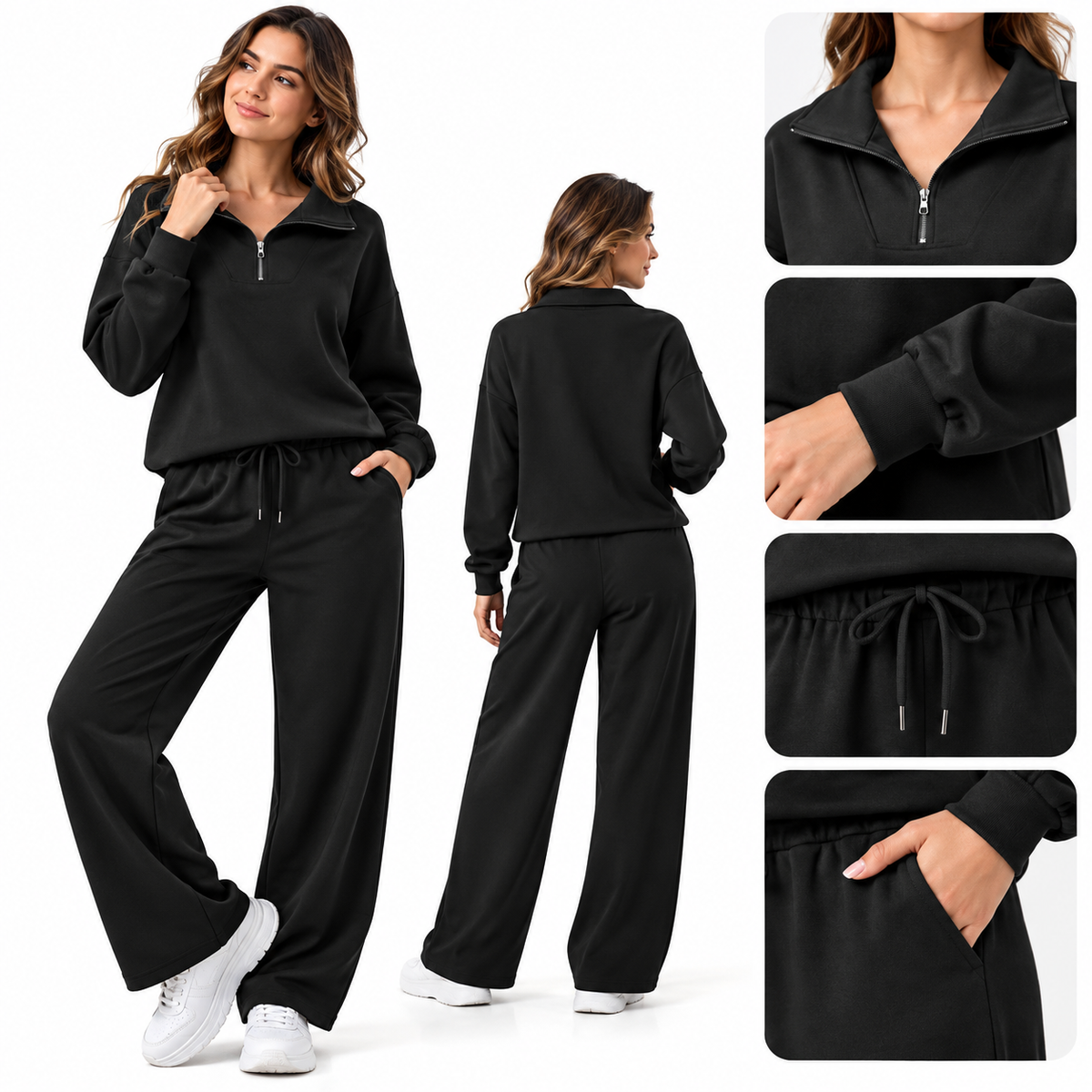 Women's 2-Piece Thin Sports Gym Outfits
