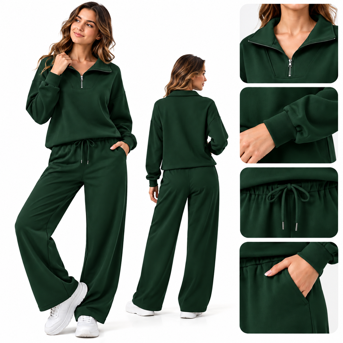 Women's 2-Piece Thin Sports Gym Outfits