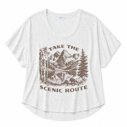 Take the Scenic Route Graphic Tee